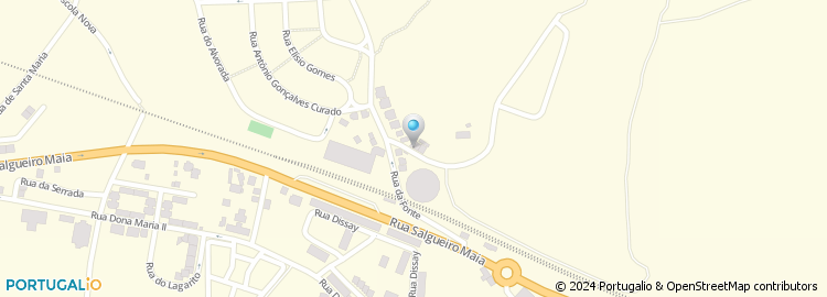Mapa de Rua de São Roque Amador