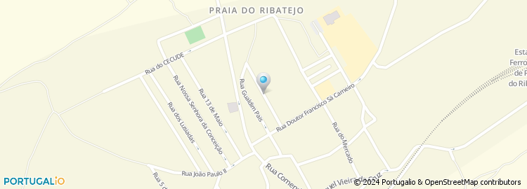 Mapa de Rua Doutor Francisco Nunes Correia