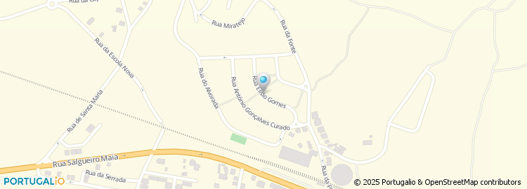 Mapa de Rua Maria Maia Alma Moitense
