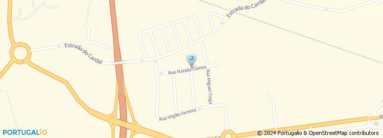 Mapa de Rua Natalia Correia