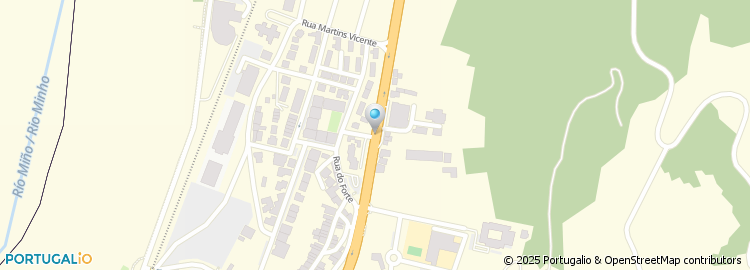 Mapa de Rua Santo António