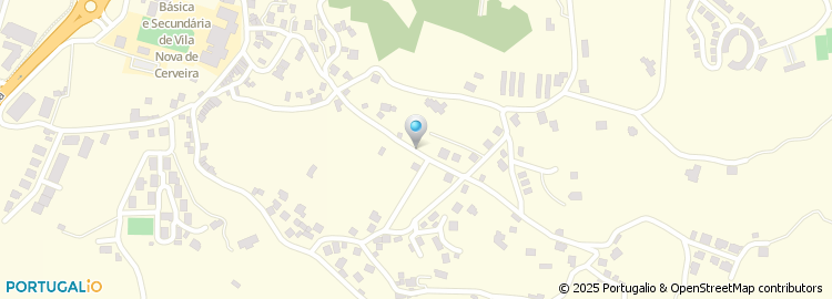 Mapa de Viela de São Pedro de Rates