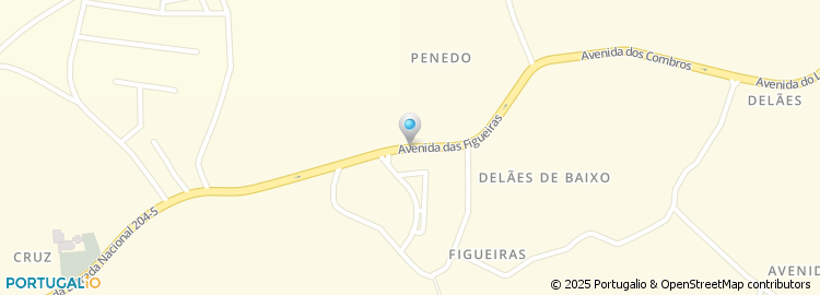 Mapa de Avenida das Figueiras