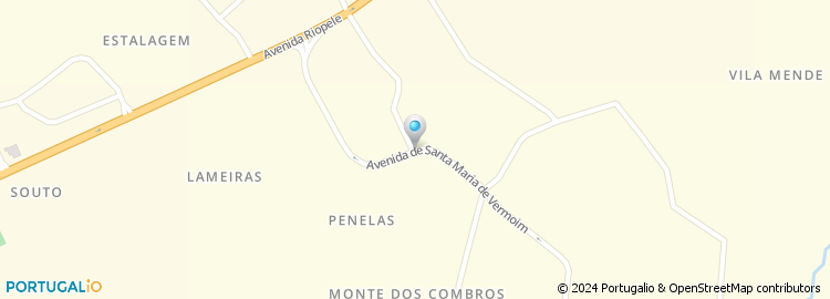 Mapa de Avenida de Santa Maria de Vermoim
