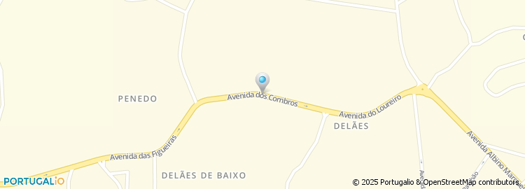 Mapa de Avenida dos Combros