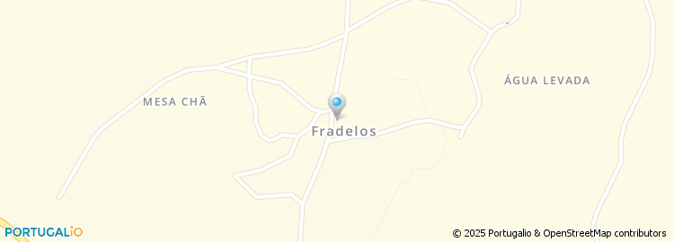 Mapa de Fradelos