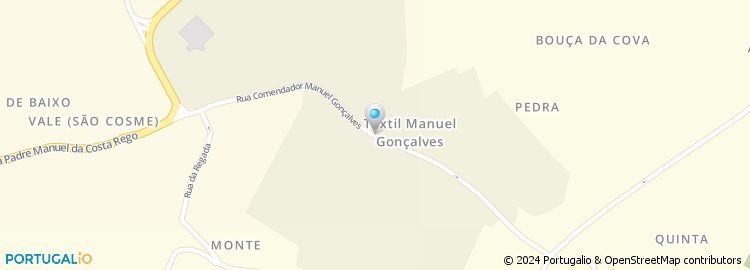 Mapa de Largo Comendador Manuel Gonçalves
