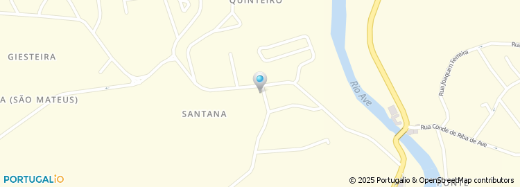 Mapa de Largo da Santana