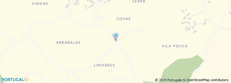 Mapa de Largo de Linhares