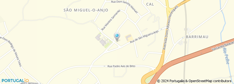Mapa de Largo de São Miguel-O-Anjo