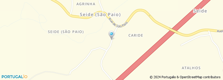 Mapa de Rua Abílio Araújo do Couto