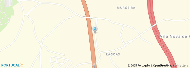 Mapa de Rua Agostinho Machado Silva