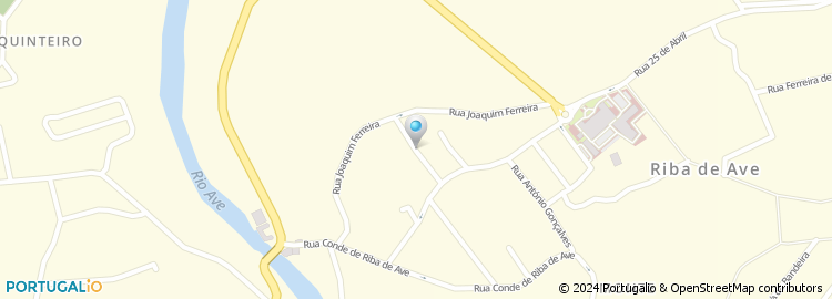 Mapa de Rua Albano Evangelista Pereira
