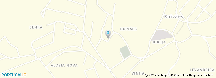 Mapa de Rua Aldeia Nova de Baixo