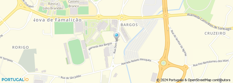 Mapa de Rua Armando Bacelar
