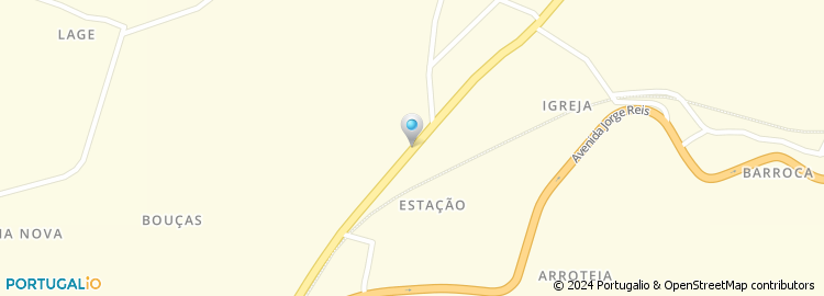 Mapa de Rua Artur Fernandes da Costa