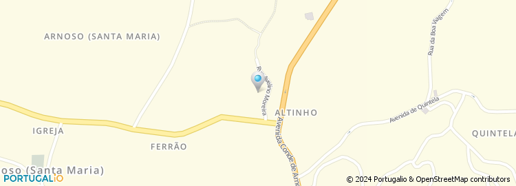 Mapa de Rua Avelino Moreira