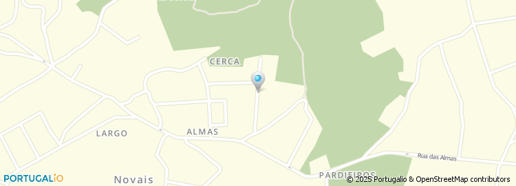 Mapa de Urbanização Vila do Anjo Rua B