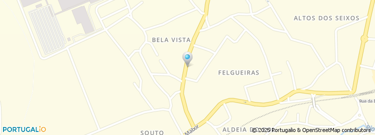 Mapa de Rua Bela Vista