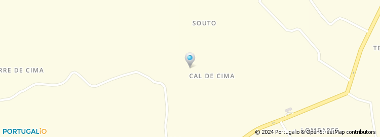 Mapa de Rua Cal de Baixo