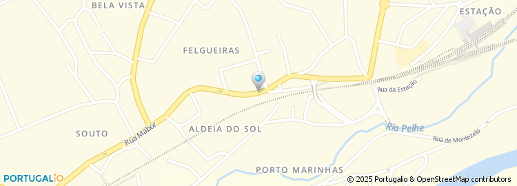 Mapa de Rua Cardeal Cerejeira