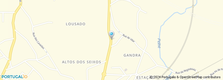 Mapa de Rua Carlos Moreira