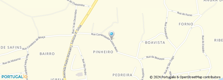 Mapa de Rua Comendador Castro Alves