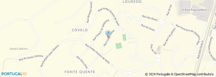 Mapa de Rua Costa Cabral