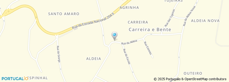 Mapa de Rua da Aldeia