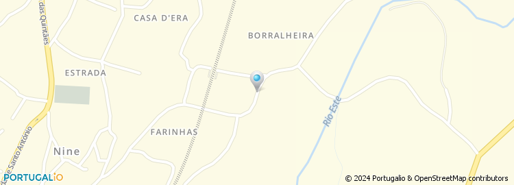 Mapa de Rua da Borralheira