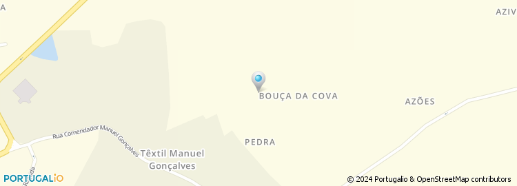 Mapa de Rua da Bouça Cova