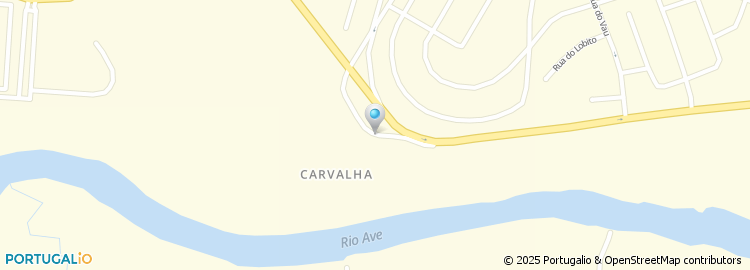 Mapa de Rua da Carvalha