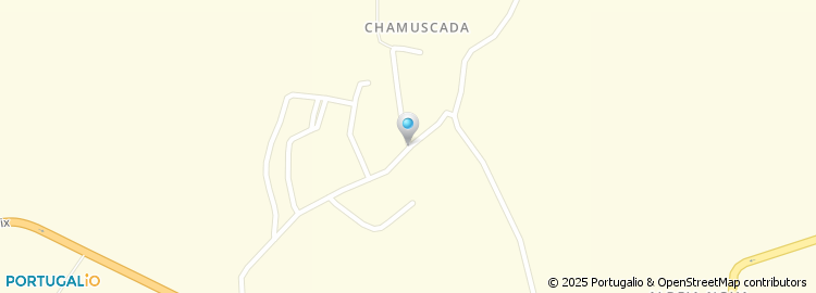 Mapa de Rua da Chamuscada