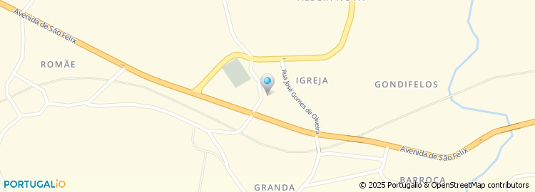 Mapa de Rua da Igreja