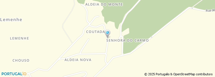 Mapa de Rua da Pedra Foral