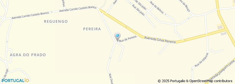 Mapa de Rua da Pereira