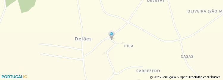 Mapa de Rua da Pica