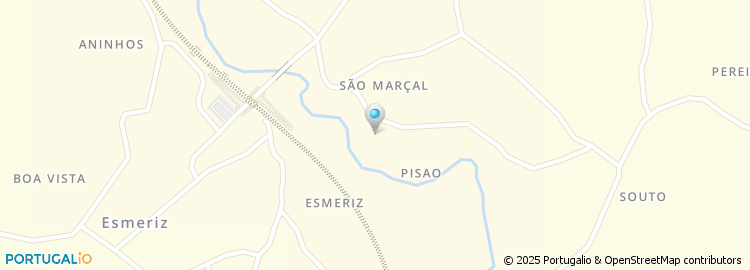 Mapa de Rua da Pinguela