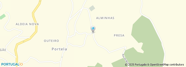 Mapa de Rua da Presa