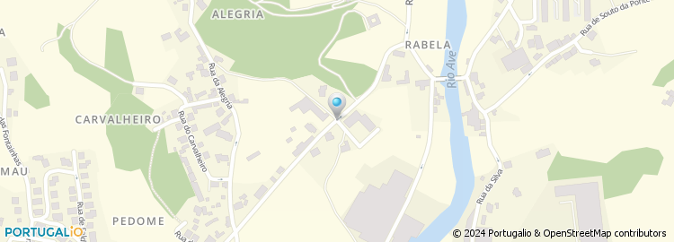 Mapa de Rua da Rabela