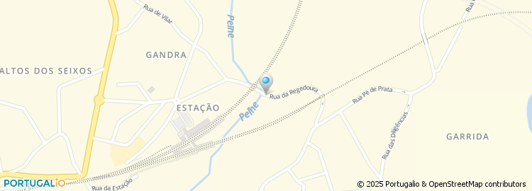 Mapa de Rua da Regedoura