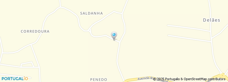 Mapa de Rua da Saldanha