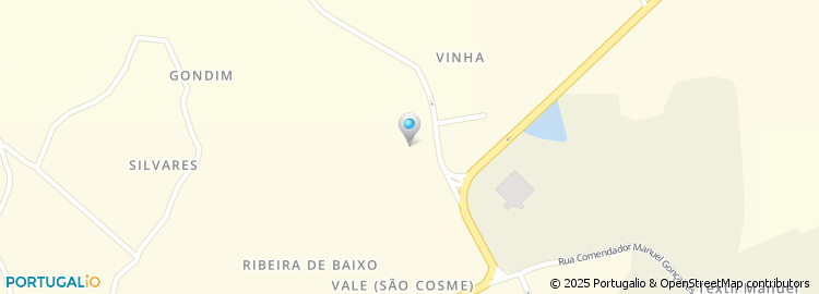 Mapa de Rua da Vinha