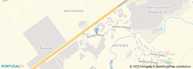 Mapa de Rua das Cancelas