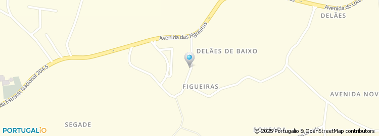 Mapa de Rua das Figueiras