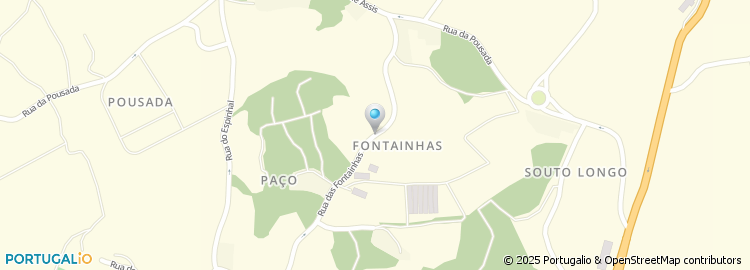 Mapa de Rua das Fontainhas