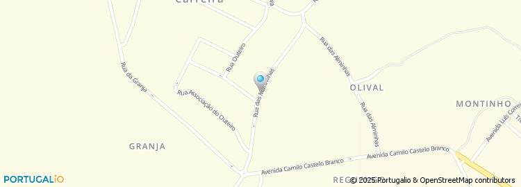 Mapa de Rua das Maravilhas