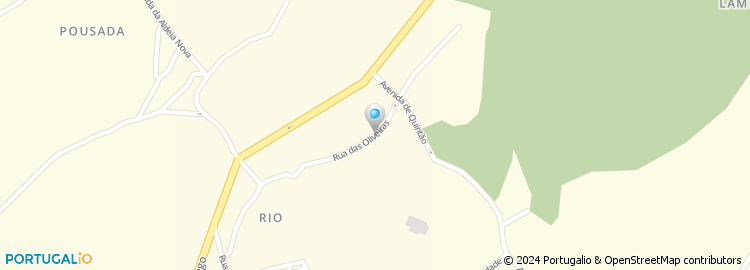 Mapa de Rua Delfim Oliveira