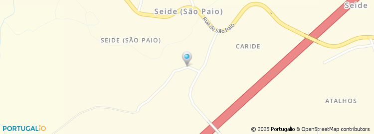 Mapa de Rua de Caride