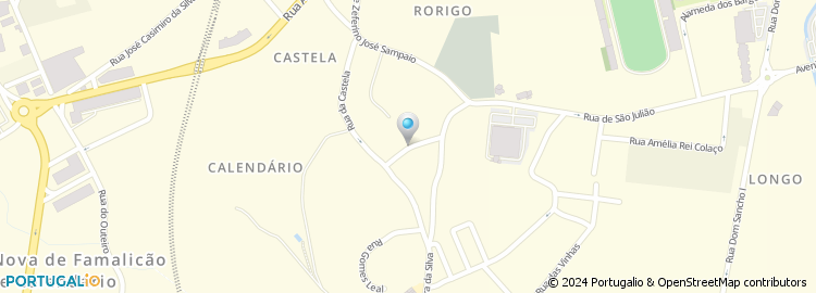 Mapa de Rua de Castela